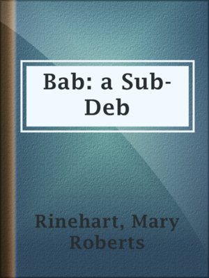cover image of Bab: a Sub-Deb